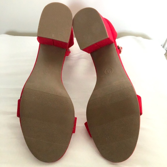 Merona Red Sandals - Picture 4 of 5